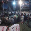 حضورجمعی ازمدیران نکادرخیمه شهدای لائی ازبخش هزارجریب/تصویر/