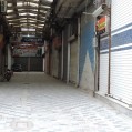 بازارنکاتعطیل ،بازاریان سوگوار شهادت زهرا(س)/تصویر
