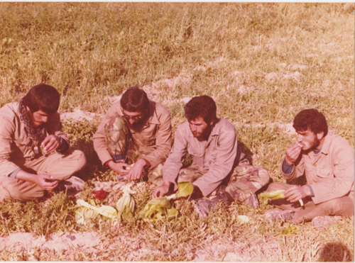 بعد از پیروزی در عملیات فتح المبین -مهاجر-جعفر-علی-ابوعمار(فروردین 1361