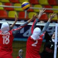 مسابقات والیبال حوزه های بسیج خواهران نکا جام دهه فجر برگزارشد