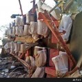 سقوط اتوبوس مسافربری به دره اوریم سوادکوه/عكس