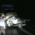 مرگ ۴ سرنشین زانتیا در تصادف جاده کیاسر/عکس
