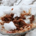 “برف دشو”خوراکی سنتی زمستانی در مازندران