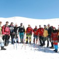 کوهنوردان رستمکلایی موفق به فتح قله ۳۹۶۲متری توچال شدند/ تصویر