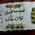 برگزاری جشن تولد شهید اسدی در کنار تربت پاکش درنکا +تصویر