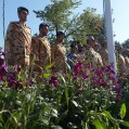 مراسم صحبگاه مشترک نیرو های مسلح نکا بمناسبت روز ارتش/تصویر