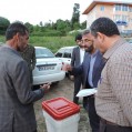 ارسال صندوق آراء به مناطق بالا دست هزار جریب نکا/تصویر