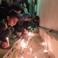 شب شمع در مسجد سجاديه نكا برگزار شد +تصوير