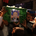وداع مردم نکا با پیکر جانباز شهید ۷۰ درصد ناجا / تصویر